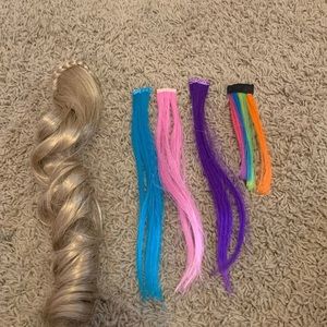 american girl extensions set
